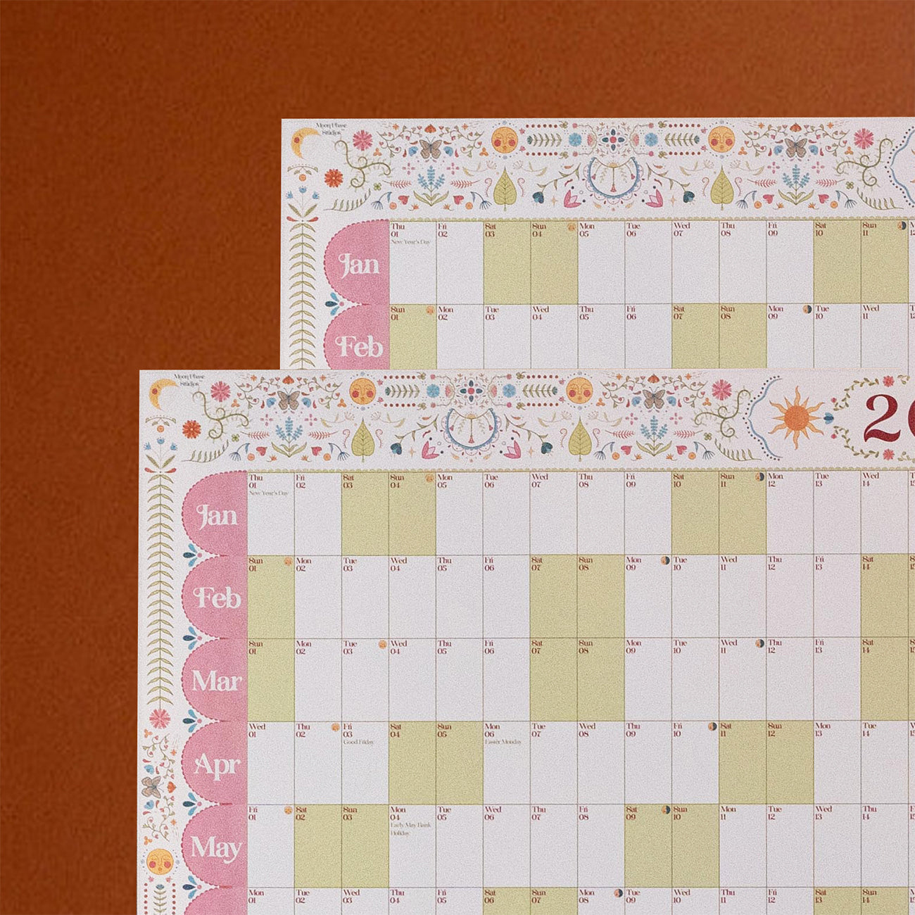 2026 | Wall Planner | Prarie