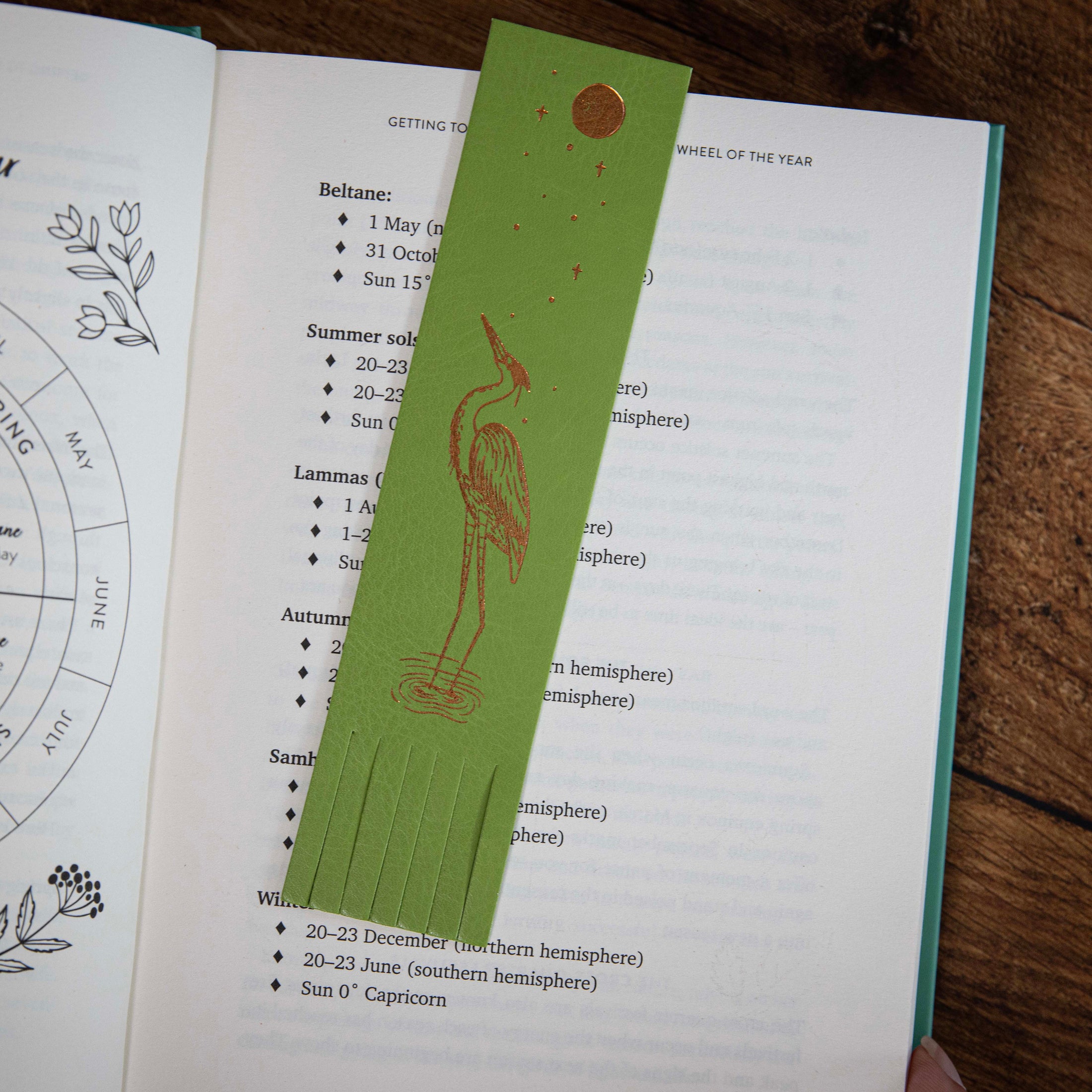 Heron Bookmark