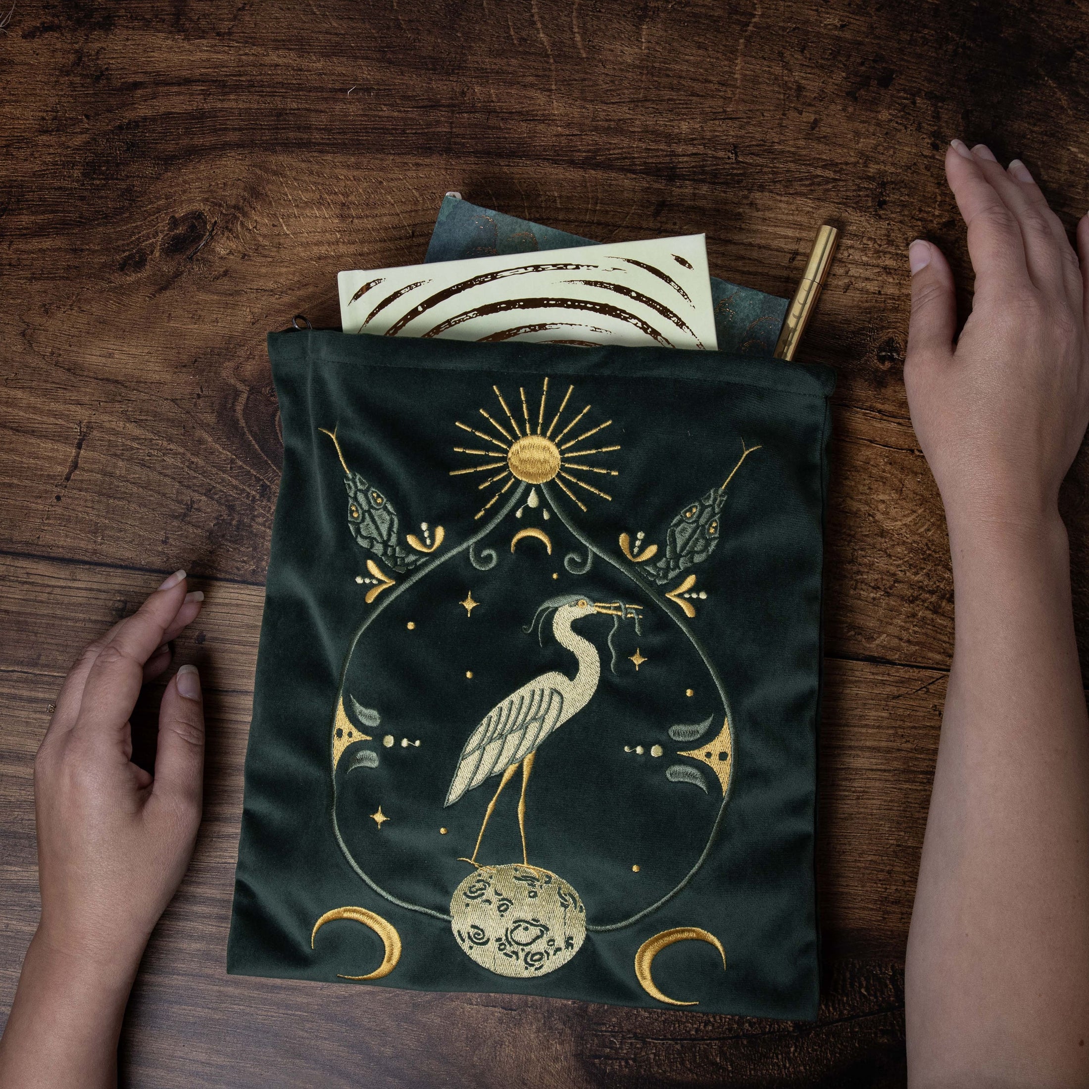 Heron Book Sleeve