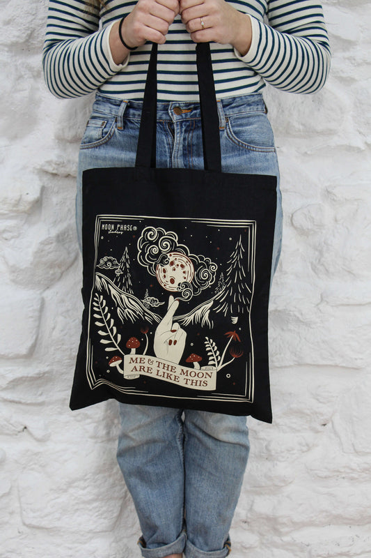 Tote Bag - Me and the Moon