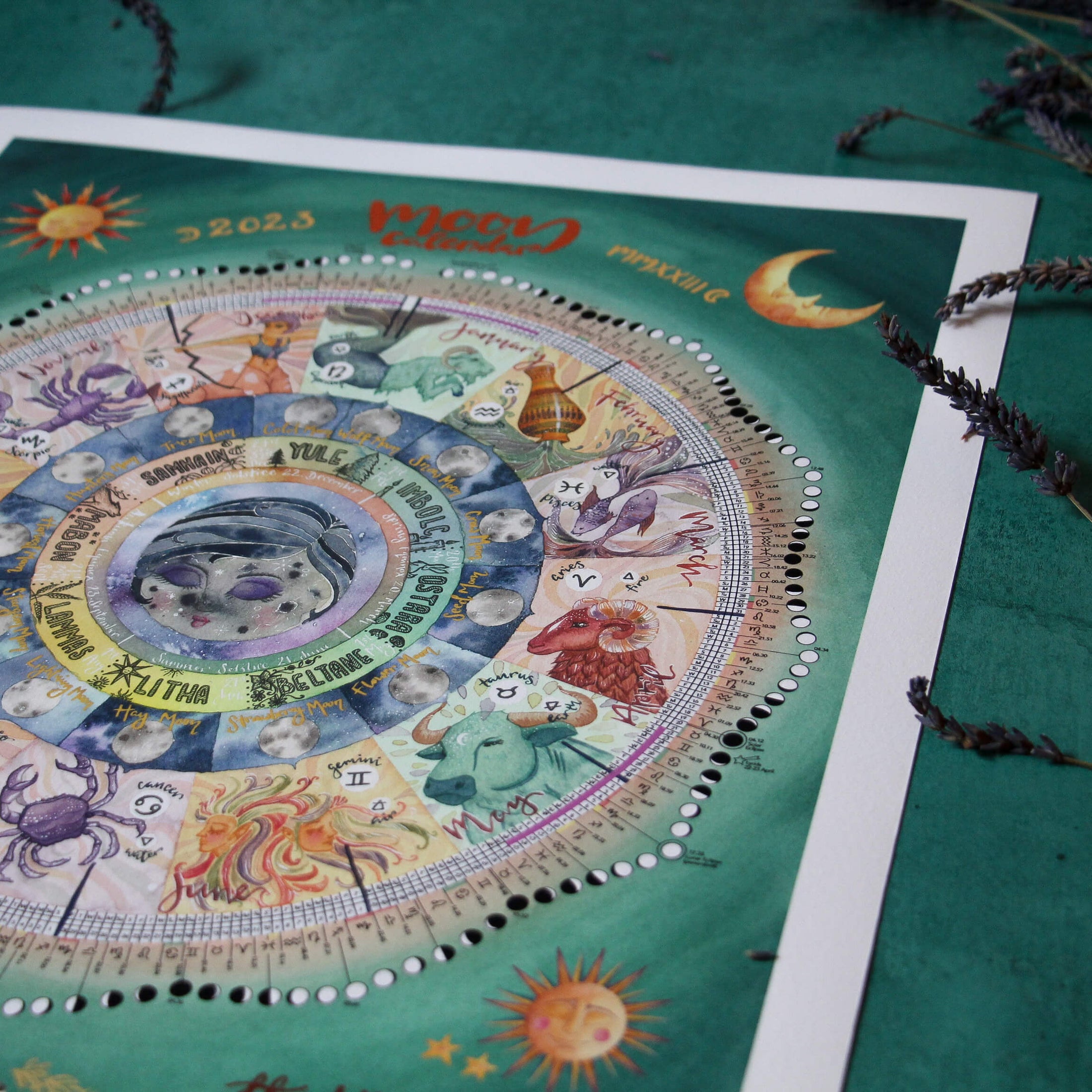 Moon Calendar Limited Edition 2023