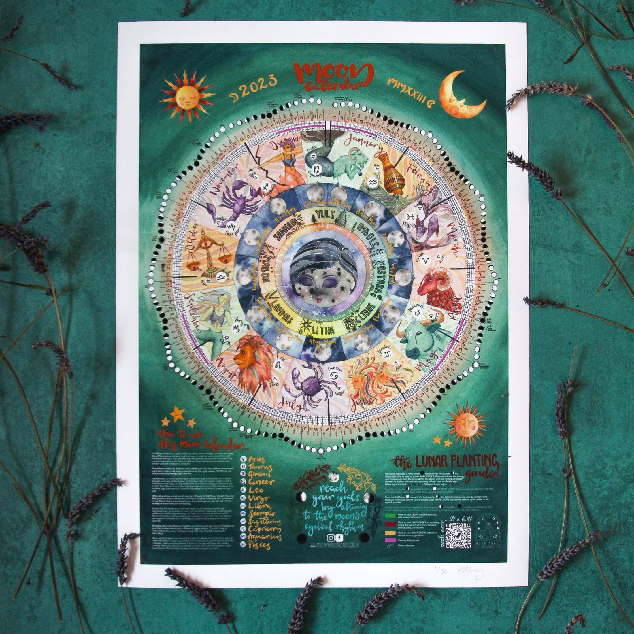 Moon Calendar Limited Edition 2023